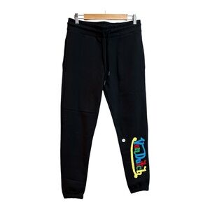Von Dutch Black Polka Dot Jogger